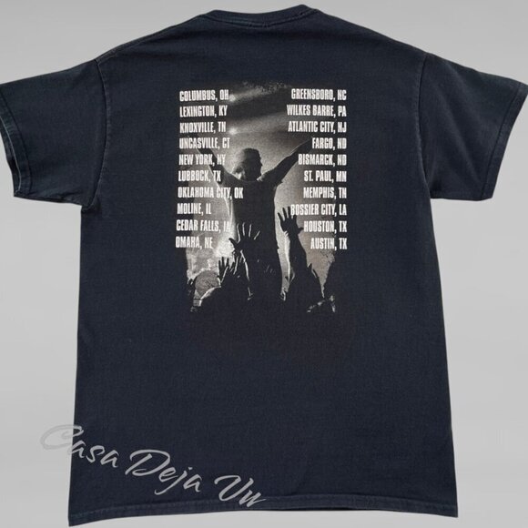 Luke Bryan That’s My Kind of Night 2014 Concert Tour Graphic T Shirt Black - Picture 2 of 7